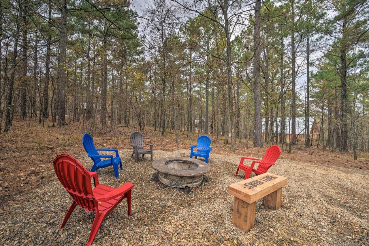 Luxury Cabin In The Woods With Hot Tub And Yard Games! โบรคเคนโบว์ ภายนอก รูปภาพ