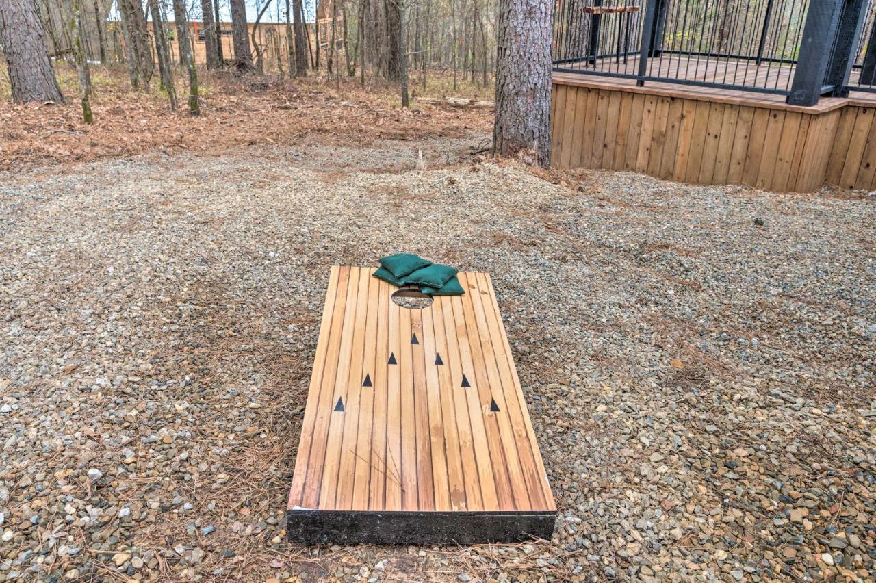 Luxury Cabin In The Woods With Hot Tub And Yard Games! โบรคเคนโบว์ ภายนอก รูปภาพ