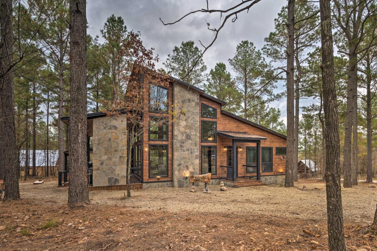 Luxury Cabin In The Woods With Hot Tub And Yard Games! โบรคเคนโบว์ ภายนอก รูปภาพ